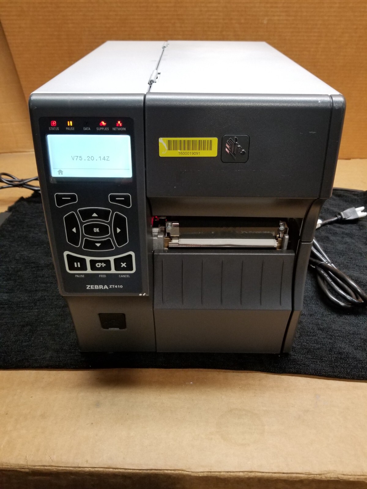 Zebra ZT410 Thermal Transfer Label Printer Bluetooth WiFi USB