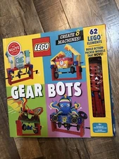 New Klutz LEGO Gear Bots - 8 Machines to Build & Learn!