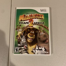 Madagascar: Escape 2 Africa - (Wii, 2008) *CIB* Great Condition