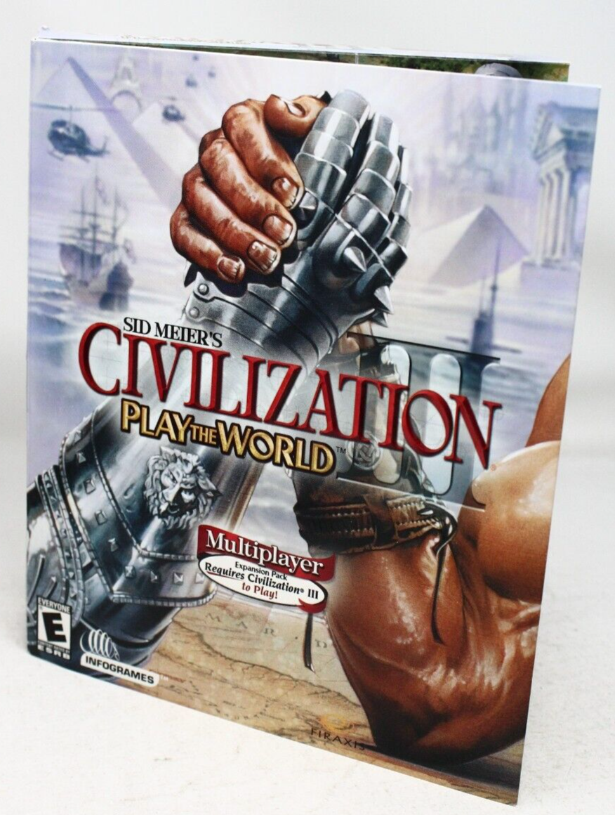 Sid Meier's Civilization III Play the World - PC CD ROM - New