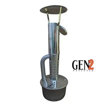 Smudge Pot Direct® Patented Gen2 Smudge Pot Outdoor Heater with Heat Dish NEW