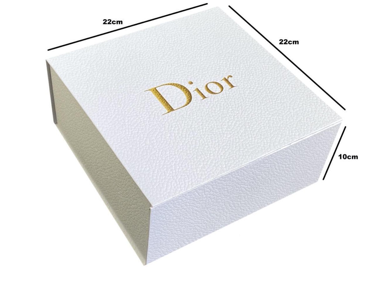 Christian Dior Gift Box (L)22cm x (W)22cm x (H)10cm | eBay UK