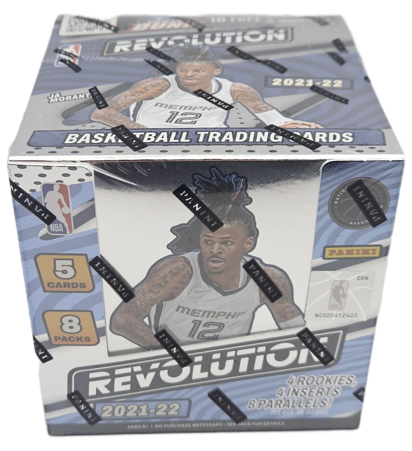2021-22 Panini Revolution Basketball Factory Sealed Hobby Box 8 Packs Per Box - Image 2 of 2