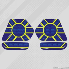 LN KART STYLE KG 8.5L TANK STICKERS - KARTING - JakeDesigns