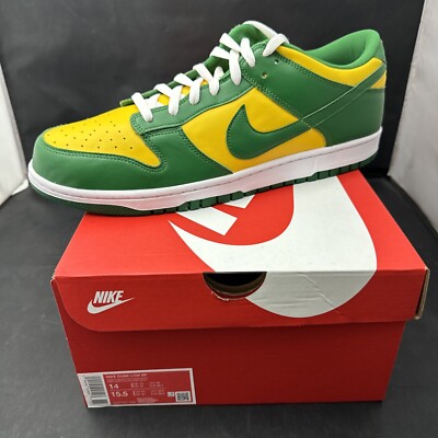 NIKE DUNK LOW SP BRAZIL PINE GREEN VARSITY MAIZE CU1727-700
