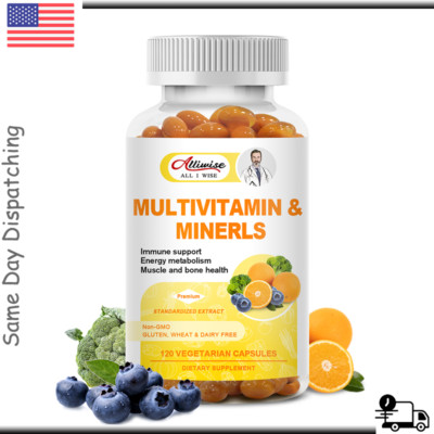 Multivitamin Minerals Supplement for Women and Men for Daily Nutritional Support