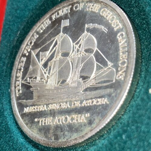 1oz Fine Silver Shipwreck-Treasure From The Atocha- Mel Fisher’s Silver - Picture 4 of 14
