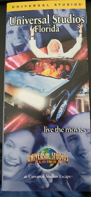 Lot De 3 Brochures Touristiques Orlando Kissimmee City Walk 1999 - Vintage Rare Souvenir Floride