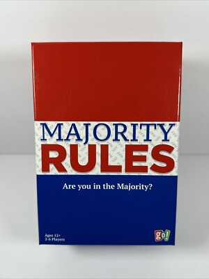 Majority Rules Card Game Are You in the Majority? by Go! Games