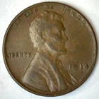 1914 Lincoln Wheat Cents One Cent US Coin XF Extra Fine 1c Penny