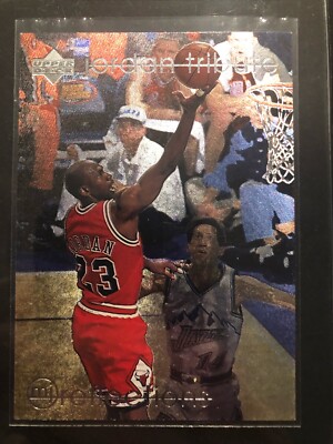 Michael Jordan 1998 Upper Deck Jordan Tribute MJ Reflections #mj83