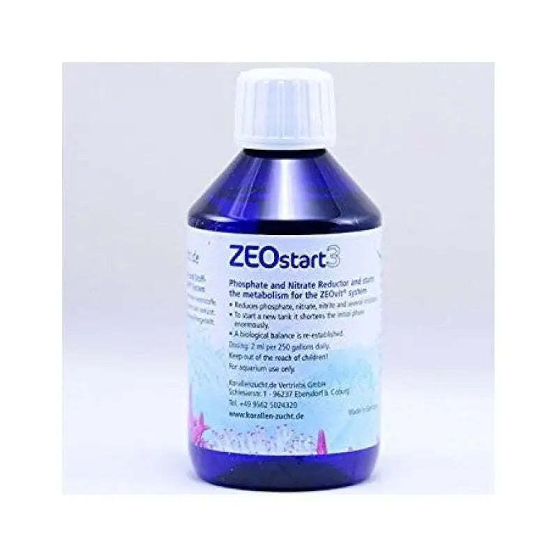 KORALLEN ZUCHT ZEOstart 3 250ml - Additivo Riduzione NO3 e PO4