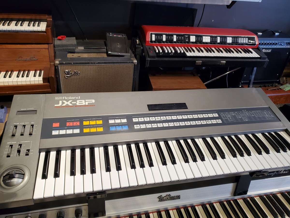 Roland JX-8P ヴィンテージシンセサイザー Roland JX-8P Vintage 61-Key Polyphonic Analog MIJ