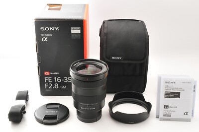 Sony SEL1635GM FE 16-35mm F2.8 GM Wide-angle Zoom Lens