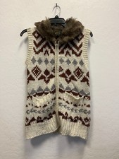 Frenchi Women's Multicolor Sweater Vest Medium