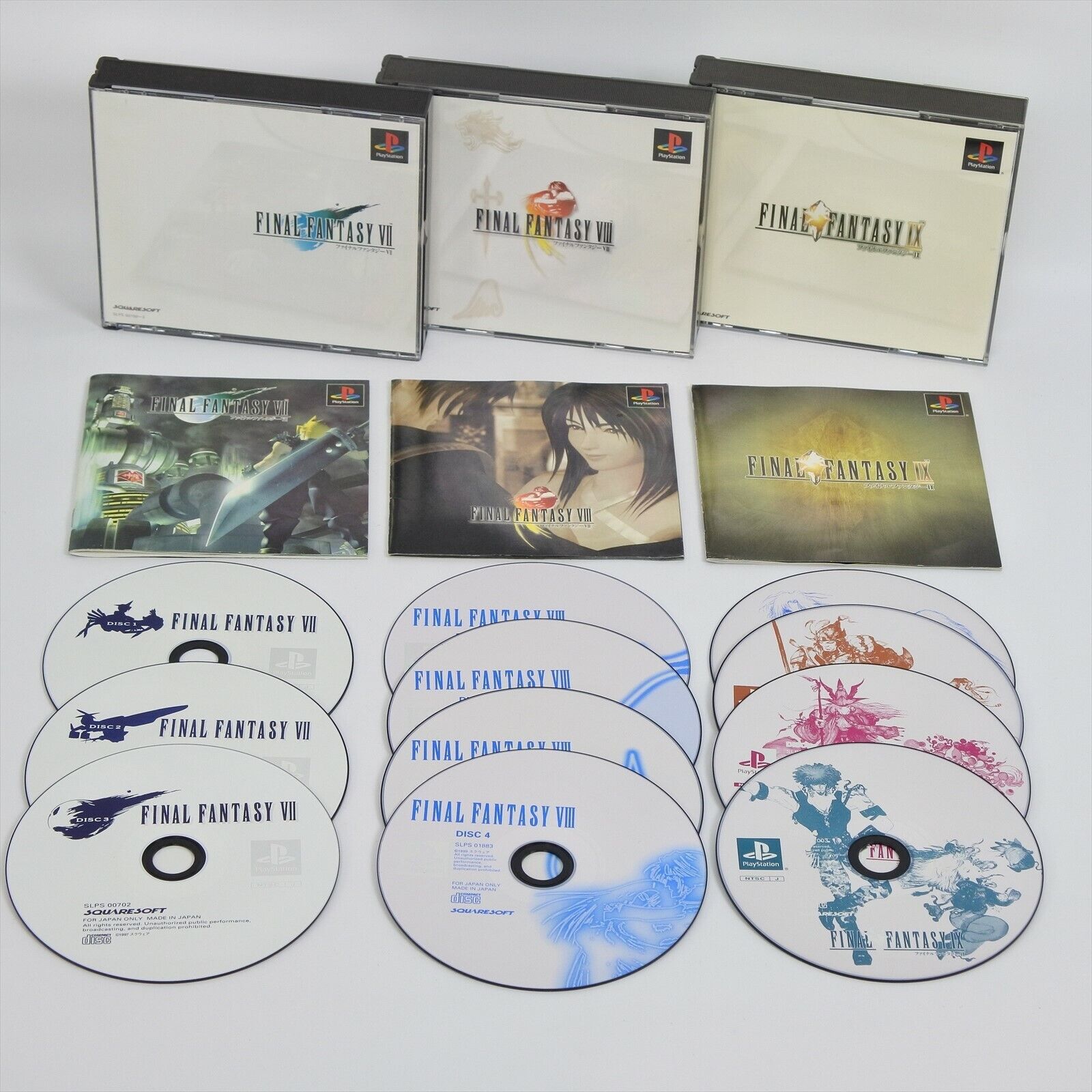 Playstation 1 Final Fantasy VII, VIII, IX, Anthology, Chronicles, Origins  Lot