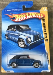 hot wheels volkswagen type 181