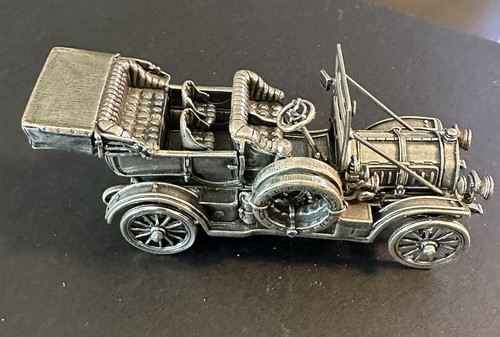 Sterling Silver - Model Antique Car - 8.8 Oz - Picture 2 of 9