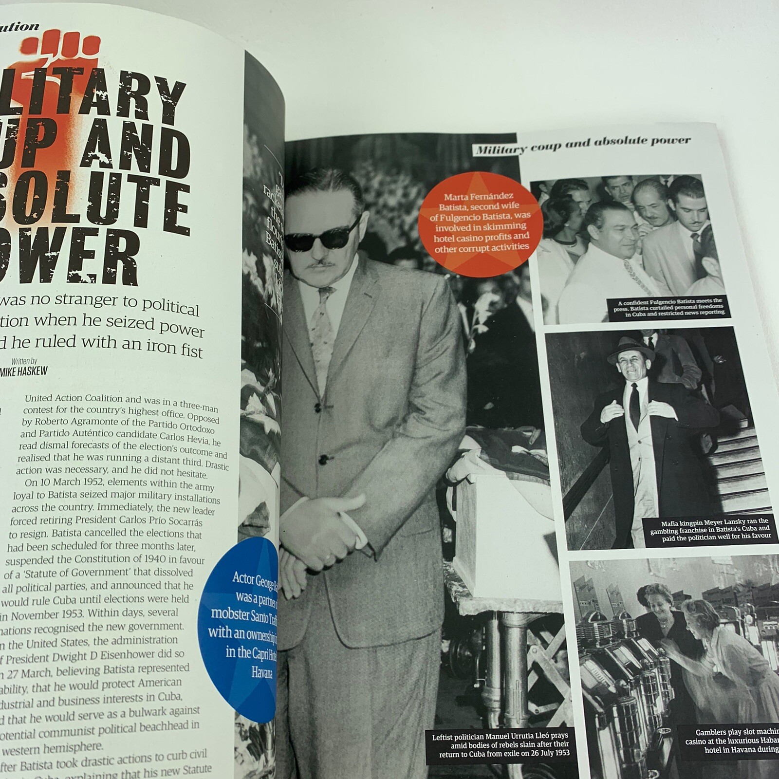 Castro Magazine All about History THE CUBAN REVOLUTION new magazine Fidel Castro Che ...