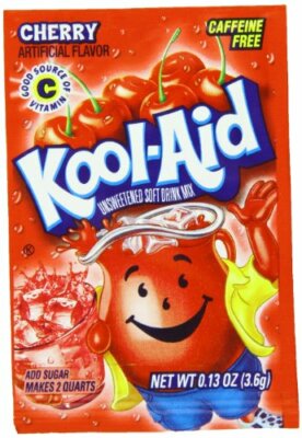Kool-Aid Cherry Unsweetened Soft Drink Mix 0.13-Ounce Packets 48