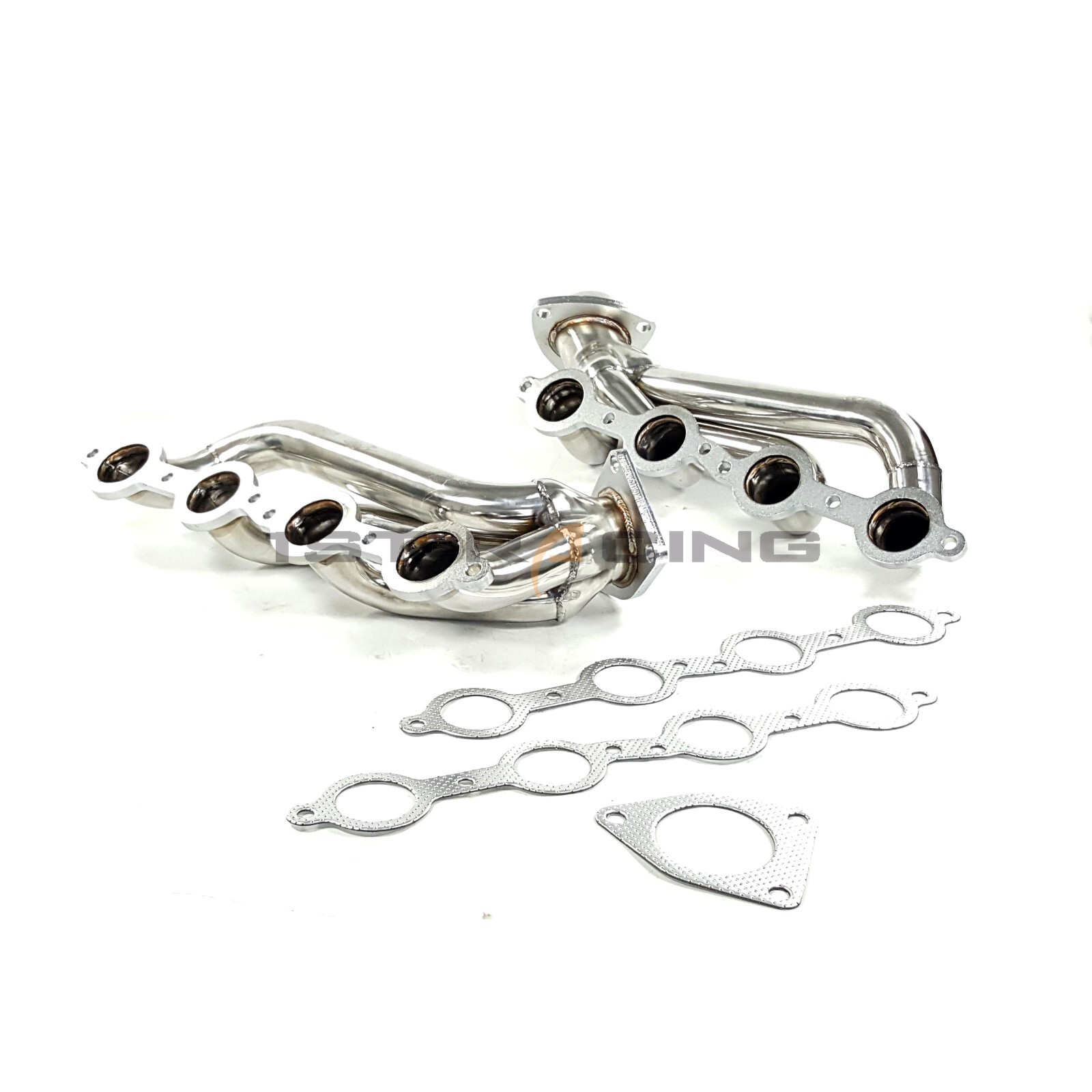 Exhaust Headers For Chevy Silverado 1500 4.8 5.3 6.0 6.2L 2500HD 3500HD