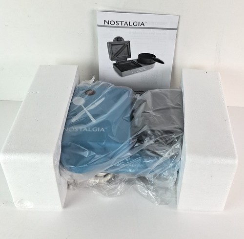 Nostalgia MyMini Sandwich & Soup Maker With Griddle. Compact & Light Weight NEW - Picture 3 of 14