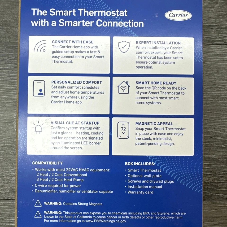 Carrier Smart Thermostat - Image 3 of 3