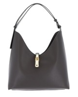 Furla Goccia Hobo Bag M Schultertasche Tasche Urban Gray Dunkelgrau Neu