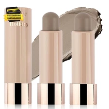 2PCS Cool Toned Contour Sticks, Natural Buildable Coverage Cream Contour Bronzer