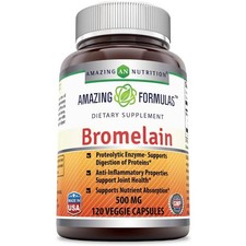 Amazing Nutrition Formulas Bromelain Proteolytic Enzymes Supports
