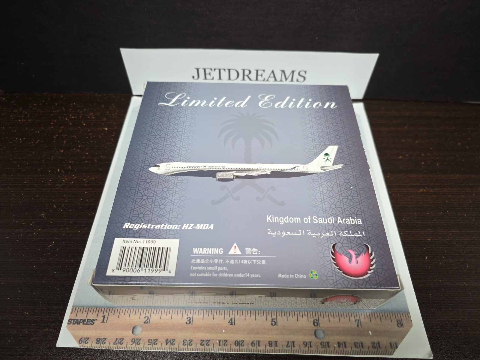 1/400 DESERT WINGS KINGDOM OF SAUDI ARABIA AIRBUS A330-900NEO HZ-MDA PHOENIX