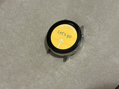Samsung Galaxy Watch Active 40mm - Silver, SM-R500NZSAXAR - GOOD