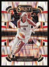 Rhyne Howard 2024 Panini WNBA Select Concourse Silver Flash Prizm #65