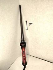 CHI Lava Ceramic Tapered Curling Wand Hair Spiral Styling Iron