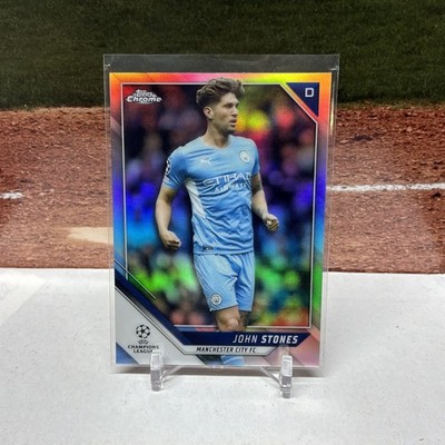 JOHN STOKES #24 2021-22 Topps CHROME UEFA FIFA - REFRACTOR