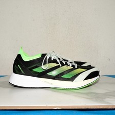 adidas Adizero Adios 7 Black Solar Green GY8408 Women US 7.5