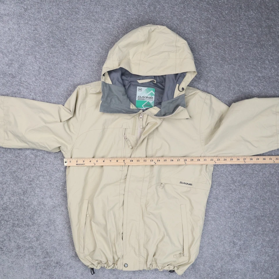 Chaqueta cortavientos con capucha beige medio manga larga Dakine Technical Outerwear Foto 3 de 4