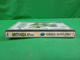 Mystaria: The Realms of Lore (Sega Saturn, 1995) Complete with Manual - VG