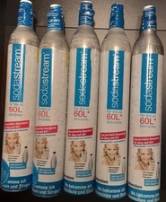 sodastream zylinder  Blau  5Stück  Co2 , 60 Liter  NEU VOLL Siehe Bild