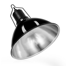 8.5inch Dome Reptile Heat Lamp Reptile Light Fixture UVB Light Fixture Max 15...