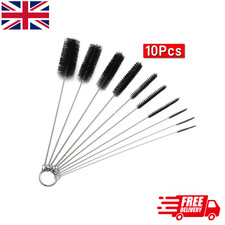 10Pcs/Set Cleaner Bottle Tube Pipe Small Long Cleaning Brushes Nylon Straw Brush