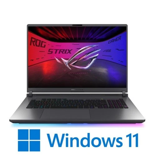 ASUS ROG Strix SCAR ULTRA 9 275HX 18"2.5K SSD 2T 64GB W11H BLACK RTX5080-16GB 3Y