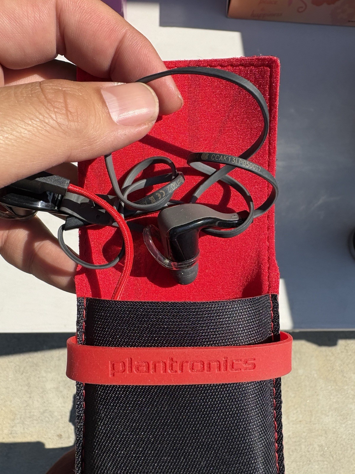 Plantronics 88600-01 Backbeat Go 2 Headset - Black