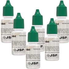Set of 6 Fresh 14k Gold Acid Testing Solution 12 Grams Jewelry Test Metal