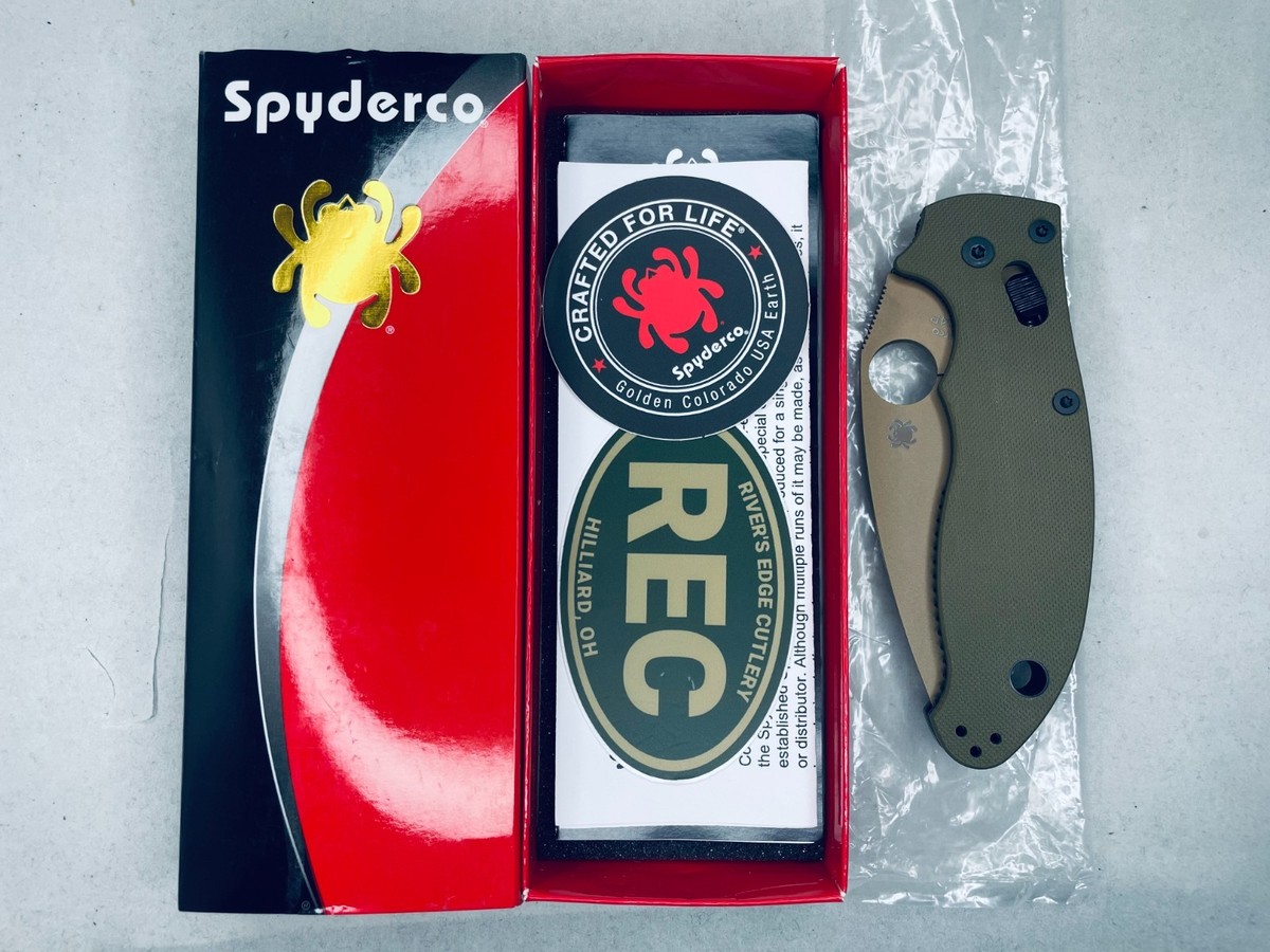 Spyderco Mani REC / C101GPODFDE2 for sale online | eBay