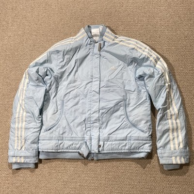 Adidas Bomberjacke Damen 12 UK Hellblau Sample Edn