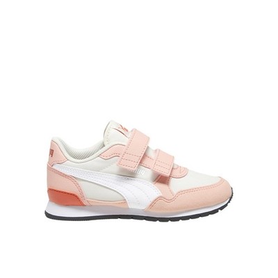 PUMA St Runner V3 Nylon Slip On  Toddler Girls Off White, Pink Sneakers Casual S