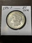 1896-P MORGAN SILVER DOLLAR ✪ BEAUTIFUL COIN ✪ BU GEM ✪ 90% SILVER COIN