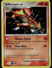Infernape Holo Rare Diamond and Pearl 5/130 Fire Holo Pokemon Card on eBay