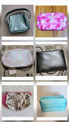 Makeup Toiletry Cosmetic Bag Pouch Case: Various Colors and Styles